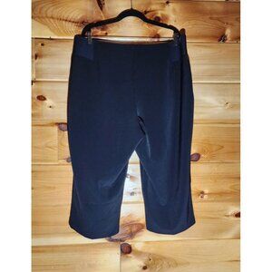 KIM ROGERS Curvy Womens PLUS SIZE 18W Elastic Stretch Waist Pull On CAPRI Pants
